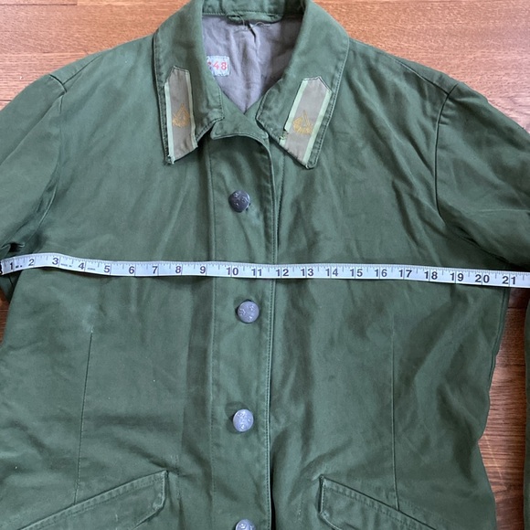 Vintage Swedish M59 jacket from 60s amazing vintage details and style size M - Picture 2 of 9